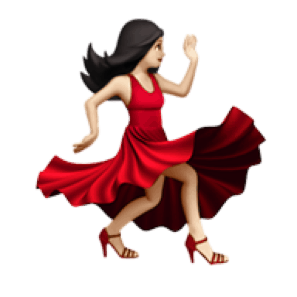 El Baile De Emoji Mujer Bailando Emoji Imagen Png Imagen Gambaran ...