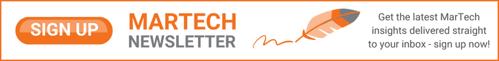 MarTech newsletter sign up